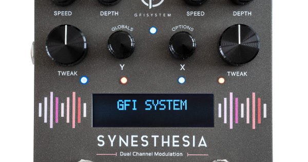 Sale | GFI System Synesthesia Dual Channel Guitar Effects Modulation Pedal  | Philippines | New Gear Day